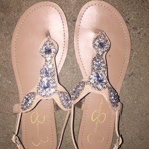 Diamond, Jemmed Jessica Simpson Sandals